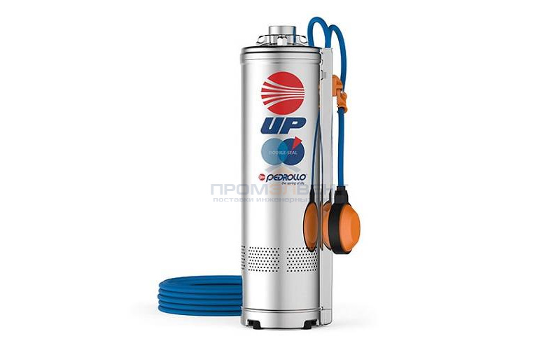 Насос колодезный Pedrollo UPm 8/3-GE (1,1 кВт, Qmax 180 л/мин, Hmax 38 м, 1x230В, с поплавком)