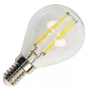 Лампа филаментная светодиодная шарик FL-LED Filament G45 7.5W 3000К 220V 600lm E14 теплый свет