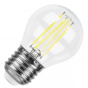Лампа LED G45 шар прозрачный 7Вт 230В 4000К E27 серия 360° IEK