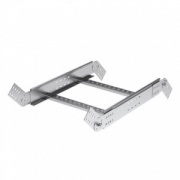 Угол вертикальный шарнирный 80х400 универсальный, нержавеющий