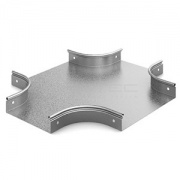 Переход крестообразный плавный 300х200х100 OSTEC